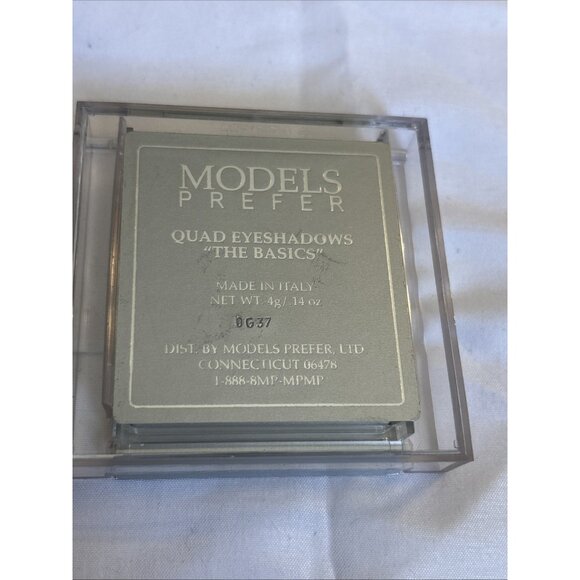 RARE MODELS PREFER Quad Eyeshadows "the basics" neudes brown natural colors - Picture 7 of 7